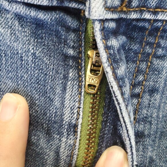 Wrangler Jeans Boys 16 Slim Blue Slim Straight Fit Stretch Denim Retro - Picture 11 of 12